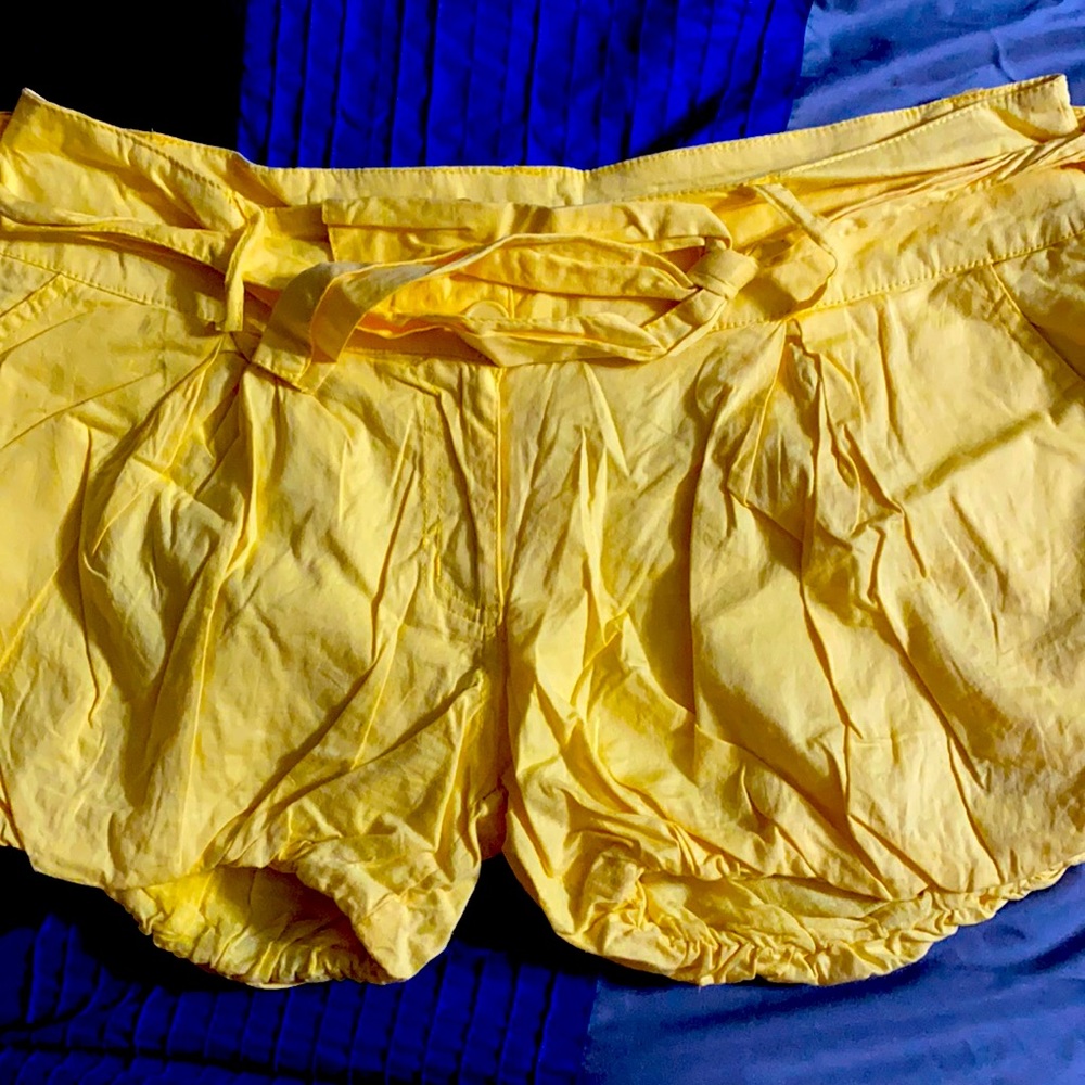 Yellow Balloon Shorts